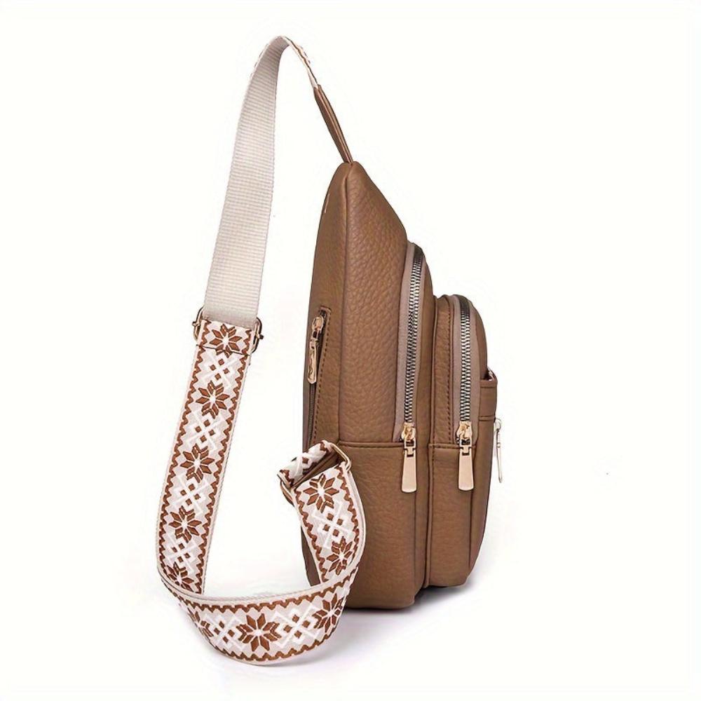 Hazel Vintage Kistvormige Crossbody tas