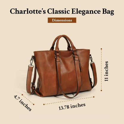 Charlotte's Klassieke Elegantie | Vintage Draagtas