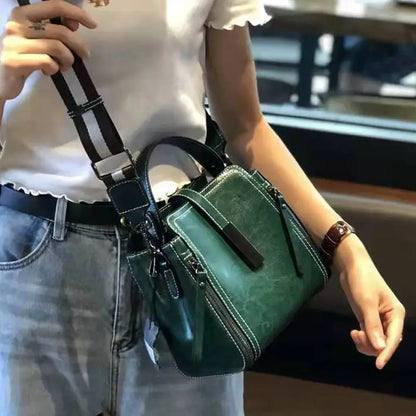 Elegante Crossbodytas van echt Leer