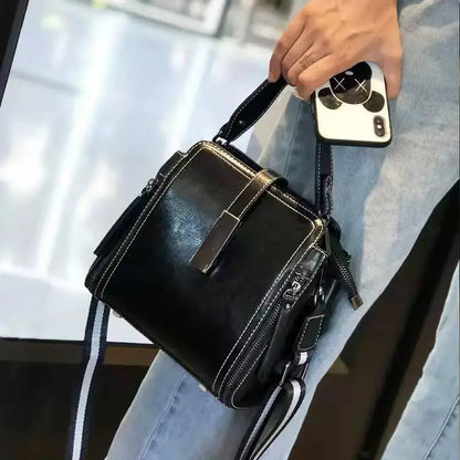 Elegante Crossbodytas van echt Leer