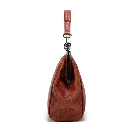 Vintage Handtas Met Kiss-lock Sluiting