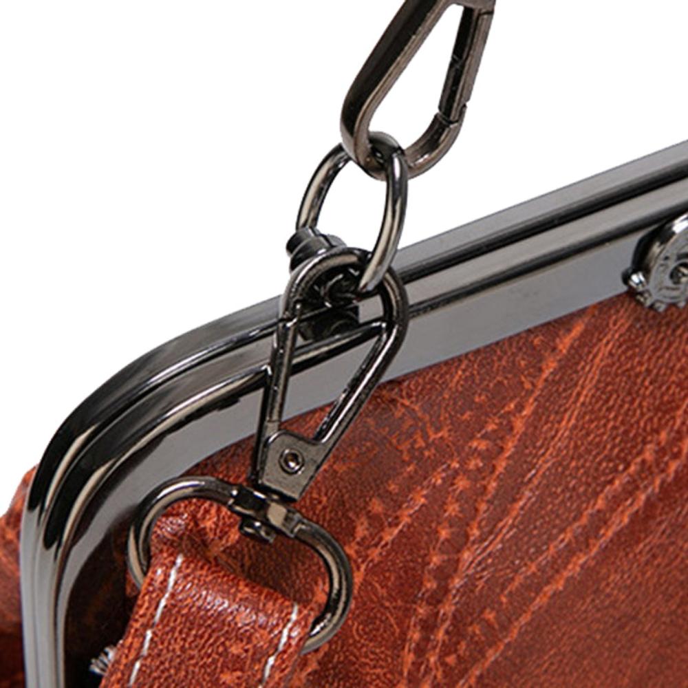 Vintage Handtas Met Kiss-lock Sluiting