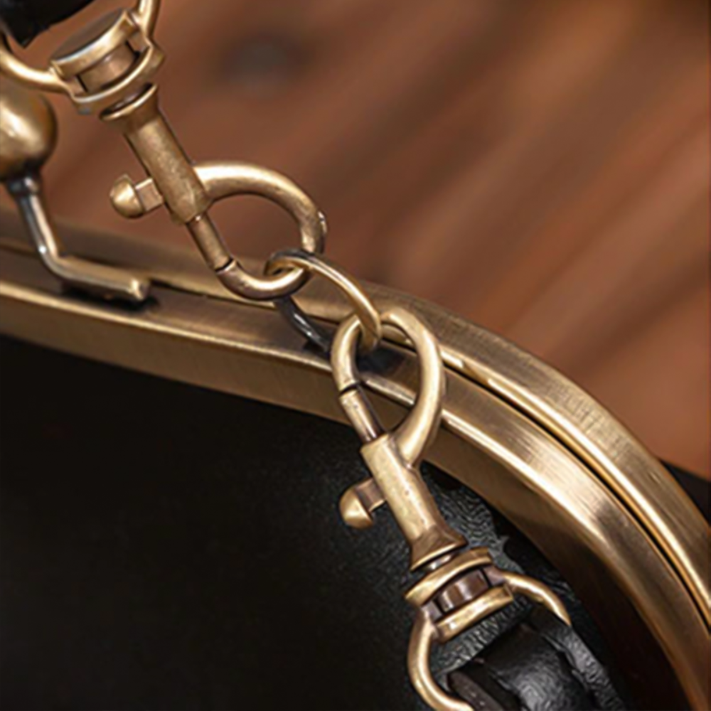 Vintage Kiss-Lock Tas - Grace's Retro-Chique Essential