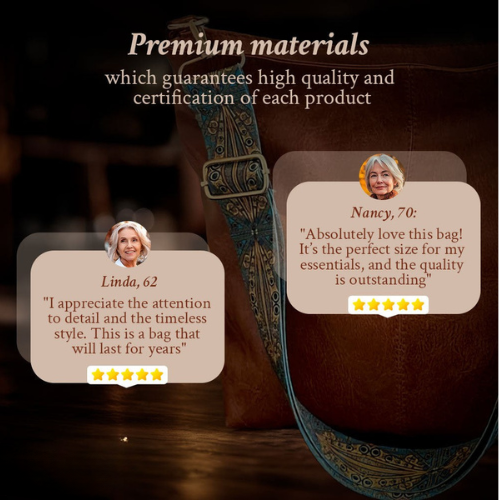 Chelsey's Vintage Charme | Leren Schoudertas