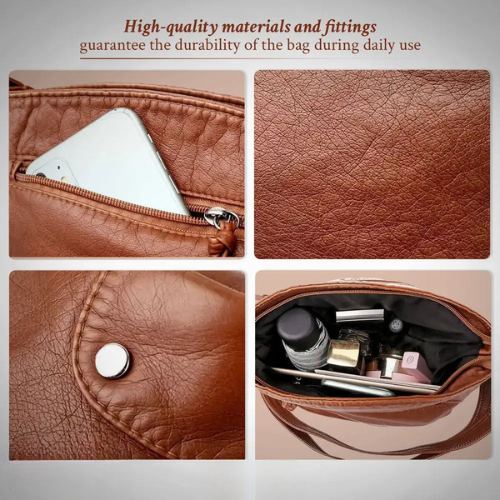 Zoe's Blijvende Elegantie Schoudertas