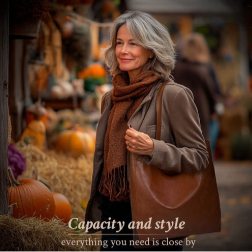 Lorena's Moderne Chique Leren Tas