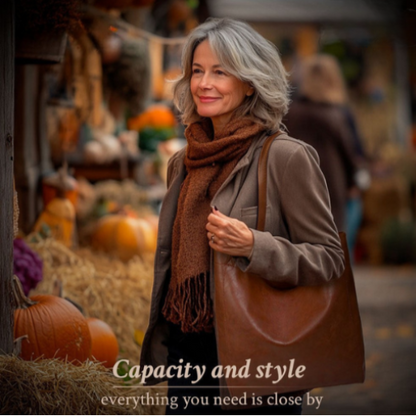 Lorena's Moderne Chique Leren Tas