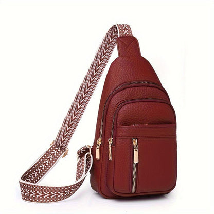 Hazel Vintage Kistvormige Crossbody tas