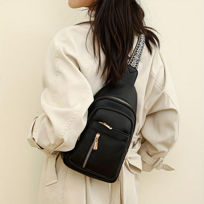 Hazel Vintage Kistvormige Crossbody tas