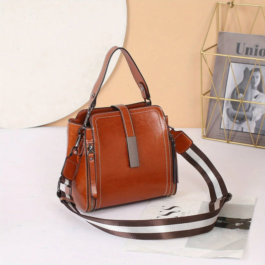 Echt Leren Vrouwen Crossbody Tas