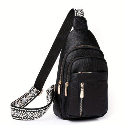 Hazel Vintage Kistvormige Crossbody tas