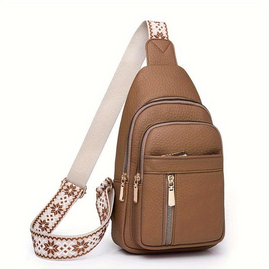 Hazel Vintage Kistvormige Crossbody tas