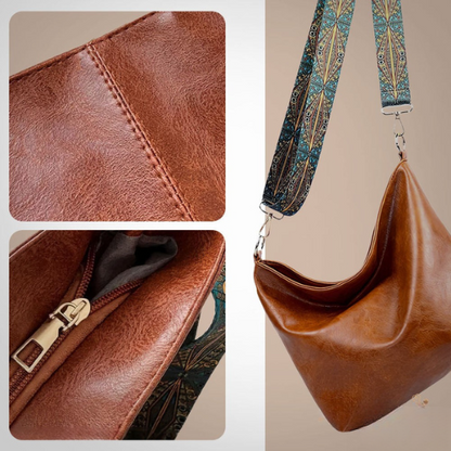 Chelsey's Vintage Charme | Leren Schoudertas