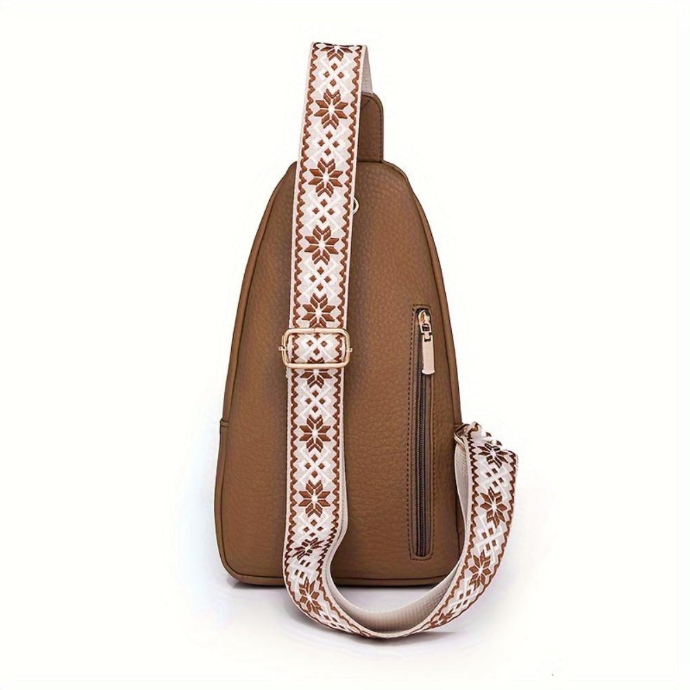Hazel Vintage Kistvormige Crossbody tas