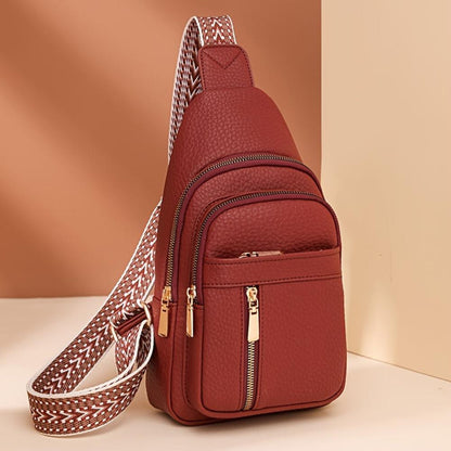 Hazel Vintage Kistvormige Crossbody tas