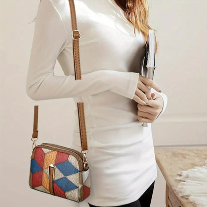 Luna Patchwork Mini Kruisbody Tas