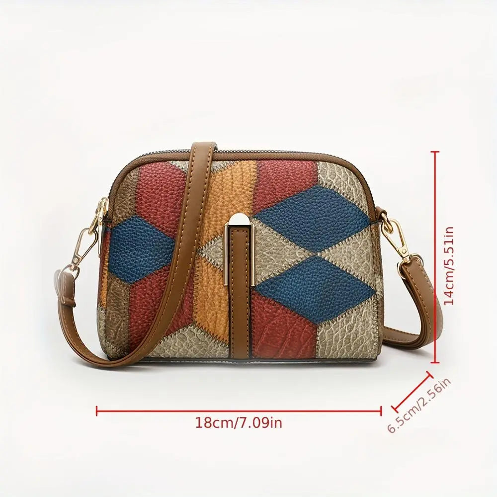Luna Patchwork Mini Kruisbody Tas