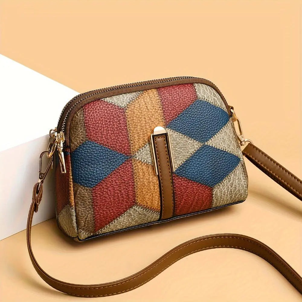 Luna Patchwork Mini Kruisbody Tas