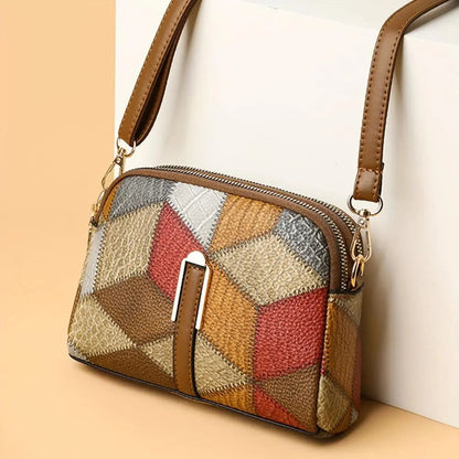 Luna Patchwork Mini Kruisbody Tas