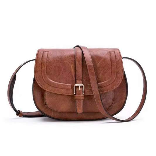Evelyn Klassieke Zadeltas Crossbody Tas