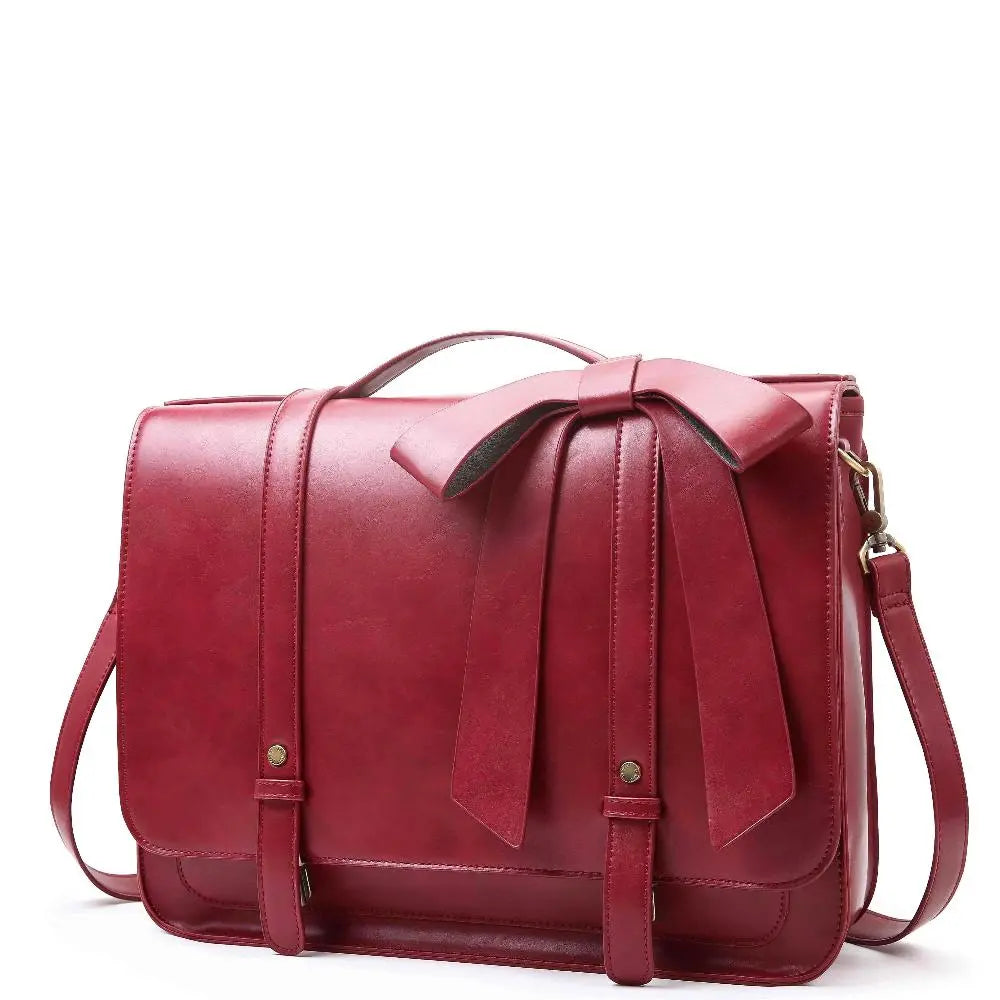 Vintage Satchel Met Strik