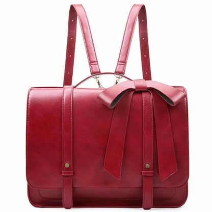 Vintage Satchel Met Strik