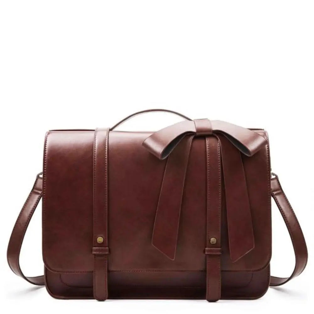 Vintage Satchel Met Strik