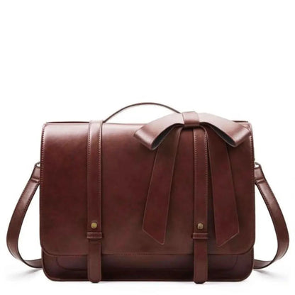 Vintage Satchel Met Strik