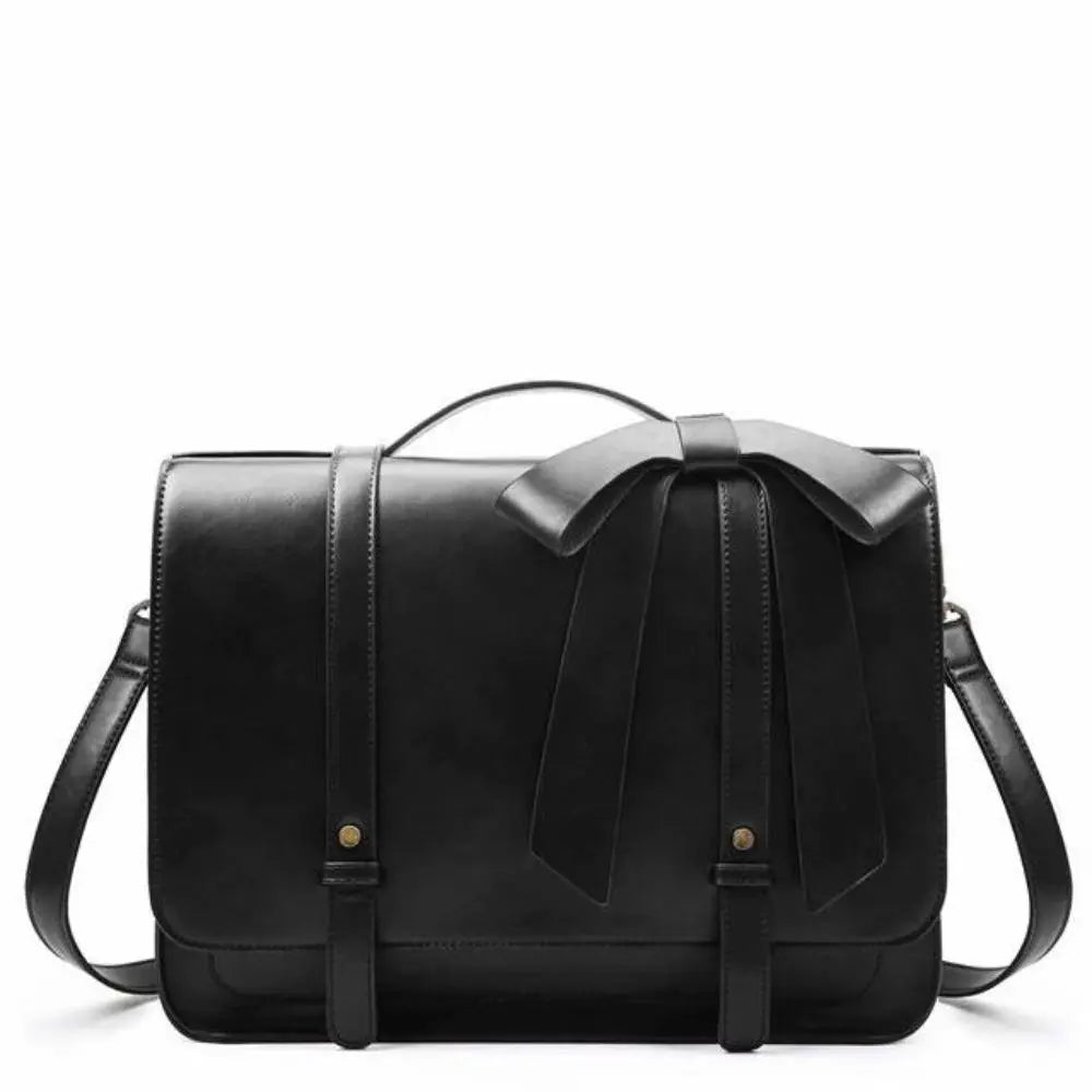 Vintage Satchel Met Strik