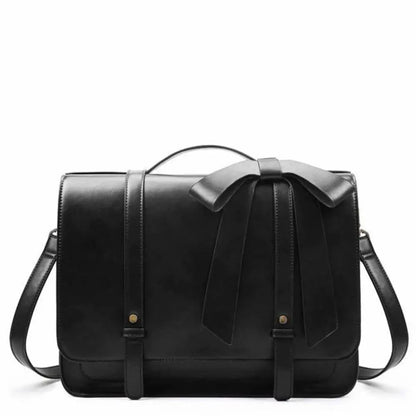 Vintage Satchel Met Strik