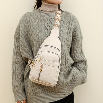 Hazel Vintage Kistvormige Crossbody tas