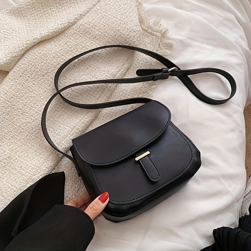 Amelia Retro Zadel Crossbody Tas
