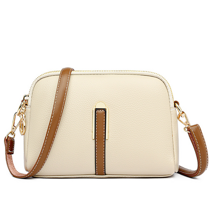 Mila Litchi Crossbody Tas Met Reliëf