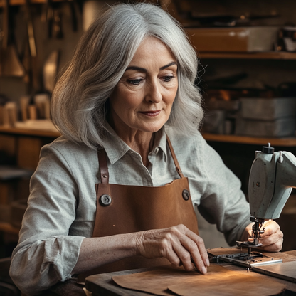 Lorena's Moderne Chique Leren Tas